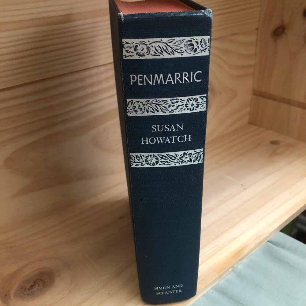 Vintage Hardback Book Penmarric Susan Howarth 1971 1st Printing Gothic Cornwall